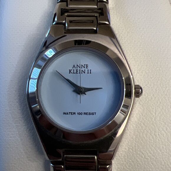 Anne Klein II Ladies Watch With Baby Blue Dial With Box - Picture 5 of 7
